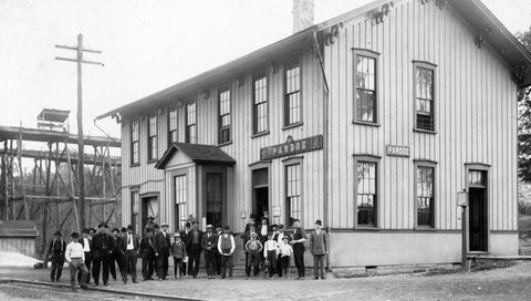 Mercer County History Book - 150 Years Newspaper & Historic Sharon Photos Hardcover Book - YinzerShop