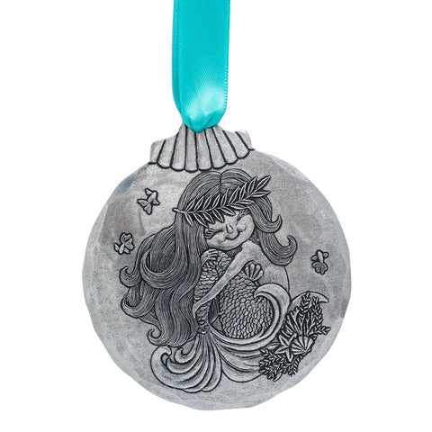Mermaid Magic Ornament – Lightweight Holiday Ornament With Festive Mermaid Design - YinzerShop
