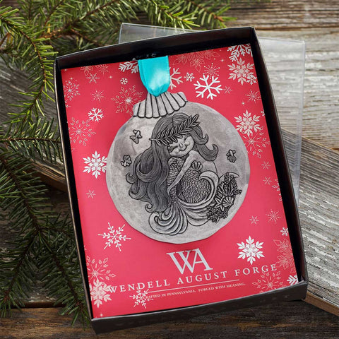 Mermaid Magic Ornament – Lightweight Holiday Ornament With Festive Mermaid Design - YinzerShop