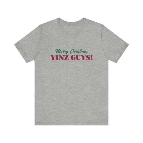 Merry Christmas Yinz Guys - Pittsburgh Christmas Shirt T-Shirt - YinzerShop