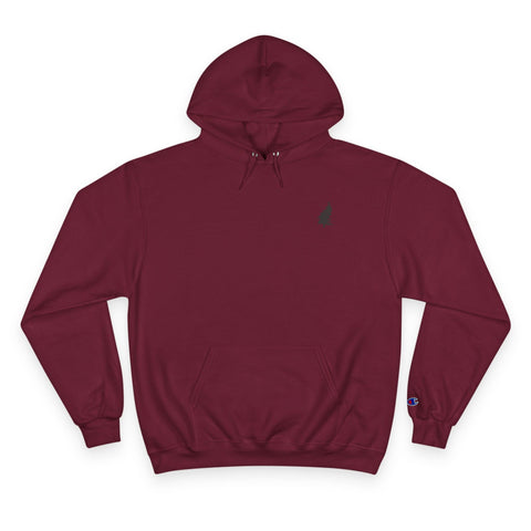Merry Christmas Yinz - Print on back - Champion Hoodie Hoodie - YinzerShop