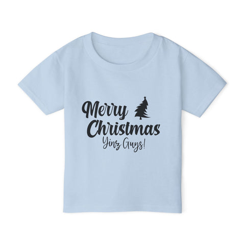 Merry Christmas Yinz - Toddler T-Shirt Kids Apparel - YinzerShop