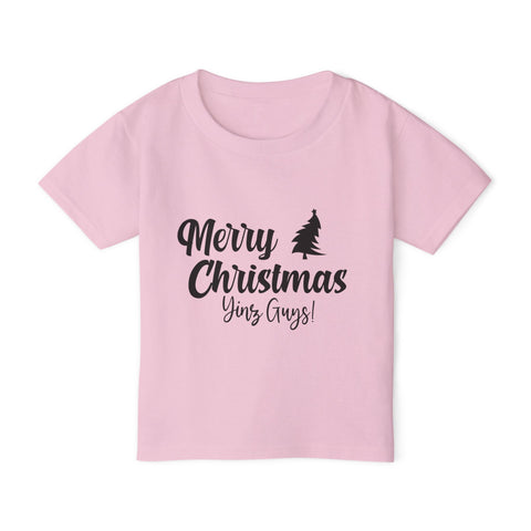 Merry Christmas Yinz - Toddler T-Shirt Kids Apparel - YinzerShop