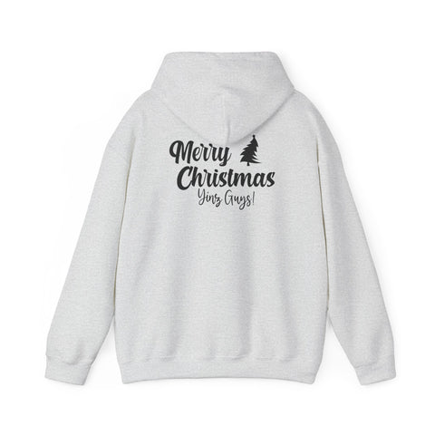 Merry Christmas Yinz - Unisex Heavy Blend™ Hooded Sweatshirt Hoodie - YinzerShop