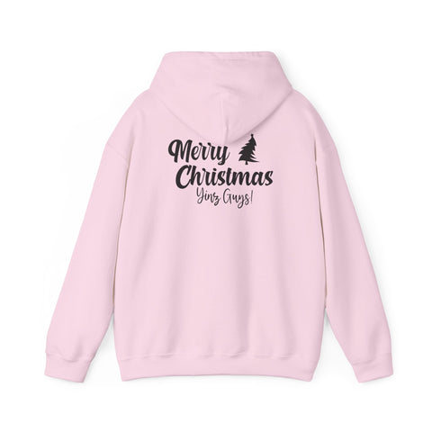 Merry Christmas Yinz - Unisex Heavy Blend™ Hooded Sweatshirt Hoodie - YinzerShop