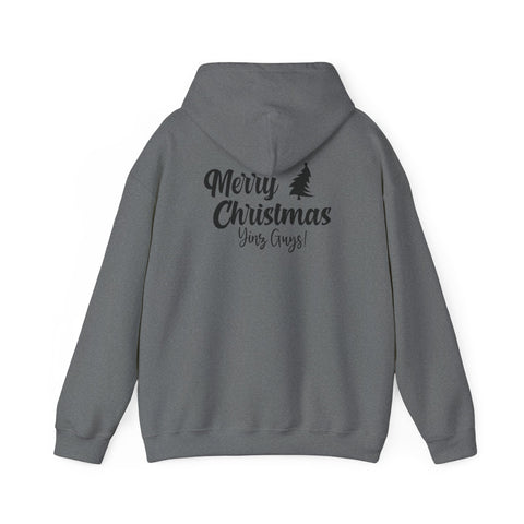 Merry Christmas Yinz - Unisex Heavy Blend™ Hooded Sweatshirt Hoodie - YinzerShop