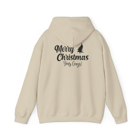 Merry Christmas Yinz - Unisex Heavy Blend™ Hooded Sweatshirt Hoodie - YinzerShop