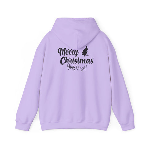 Merry Christmas Yinz - Unisex Heavy Blend™ Hooded Sweatshirt Hoodie - YinzerShop