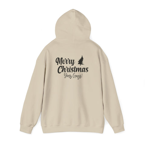 Merry Christmas Yinz - Unisex Heavy Blend™ Hooded Sweatshirt Hoodie - YinzerShop