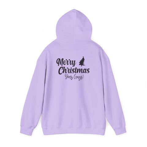 Merry Christmas Yinz - Unisex Heavy Blend™ Hooded Sweatshirt Hoodie - YinzerShop