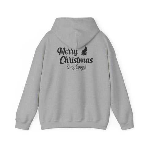 Merry Christmas Yinz - Unisex Heavy Blend™ Hooded Sweatshirt Hoodie - YinzerShop