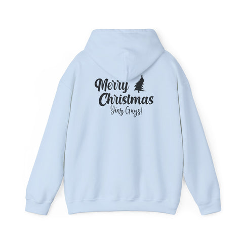 Merry Christmas Yinz - Unisex Heavy Blend™ Hooded Sweatshirt Hoodie - YinzerShop