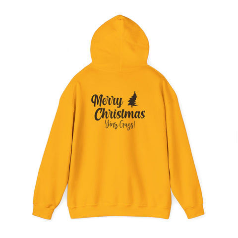 Merry Christmas Yinz - Unisex Heavy Blend™ Hooded Sweatshirt Hoodie - YinzerShop