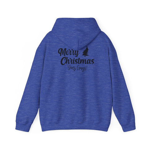 Merry Christmas Yinz - Unisex Heavy Blend™ Hooded Sweatshirt Hoodie - YinzerShop