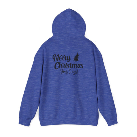 Merry Christmas Yinz - Unisex Heavy Blend™ Hooded Sweatshirt Hoodie - YinzerShop