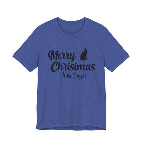 Merry Christmas Yinz! - Unisex Jersey Short Sleeve Tee T-Shirt - YinzerShop