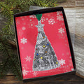 Merry Gnome Helper Ornament – Handcrafted Aluminum Holiday Ornament for Christmas Tree Decor - YinzerShop
