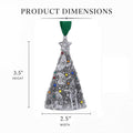 Merry Gnome Helper Ornament – Handcrafted Aluminum Holiday Ornament for Christmas Tree Decor - YinzerShop