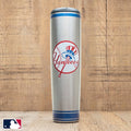 Metal Dugout Mug | MLB Team Logo Baseball Bat Mug - Stainless Steel Travel Tumbler Dugout Mug - YinzerShop