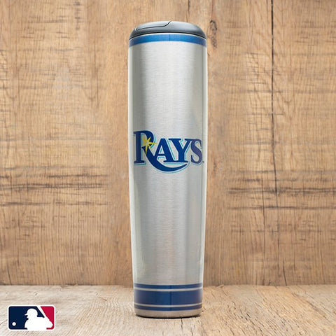 Metal Dugout Mug | MLB Team Logo Baseball Bat Mug - Stainless Steel Travel Tumbler Dugout Mug - YinzerShop
