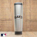 Metal Dugout Mug | MLB Team Logo Baseball Bat Mug - Stainless Steel Travel Tumbler Dugout Mug - YinzerShop
