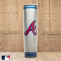 Metal Dugout Mug | MLB Team Logo Baseball Bat Mug - Stainless Steel Travel Tumbler Dugout Mug - YinzerShop
