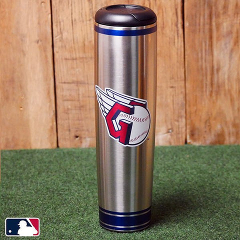 Metal Dugout Mug | MLB Team Logo Baseball Bat Mug - Stainless Steel Travel Tumbler Dugout Mug - YinzerShop
