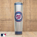 Metal Dugout Mug | MLB Team Logo Baseball Bat Mug - Stainless Steel Travel Tumbler Dugout Mug - YinzerShop