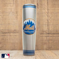 Metal Dugout Mug | MLB Team Logo Baseball Bat Mug - Stainless Steel Travel Tumbler Dugout Mug - YinzerShop
