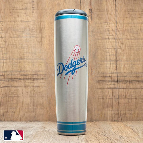 Metal Dugout Mug | MLB Team Logo Baseball Bat Mug - Stainless Steel Travel Tumbler Dugout Mug - YinzerShop