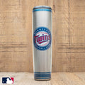 Metal Dugout Mug | MLB Team Logo Baseball Bat Mug - Stainless Steel Travel Tumbler Dugout Mug - YinzerShop