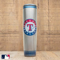Metal Dugout Mug | MLB Team Logo Baseball Bat Mug - Stainless Steel Travel Tumbler Dugout Mug - YinzerShop
