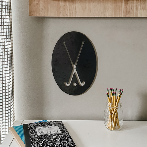 Field Hockey Magnetic Wall Decor