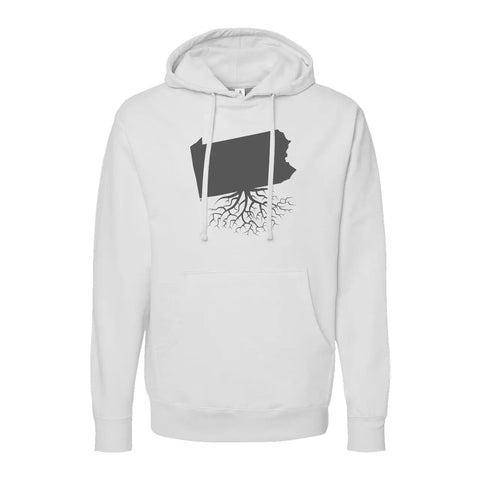 Mid Weight Pullover Hoodie - Pennsylvania Unisex Hoodie Sweatshirt by WearYourRoots Mid Weight Pullover Hoodie - YinzerShop