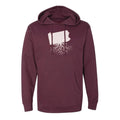 Mid Weight Pullover Hoodie - Pennsylvania Unisex Hoodie Sweatshirt by WearYourRoots Mid Weight Pullover Hoodie - YinzerShop