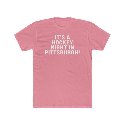 Mike Lange Hockey Night T-Shirt – Premium Cotton Sports Tee for Penguins Fans T-Shirt - YinzerShop