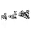 Mini Nativity Set by Wendell August Forge – Pewter Figurines in Wood Box Packaging Nativity Set - YinzerShop