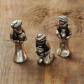 Mini Nativity Set by Wendell August Forge – Pewter Figurines in Wood Box Packaging Nativity Set - YinzerShop