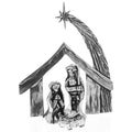 Mini Nativity Set - Handcrafted Pewter Figurines | Wendell August Forge 4-Piece Scene Nativity Set - YinzerShop