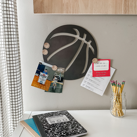 Basketball Magnetic Wall Decor