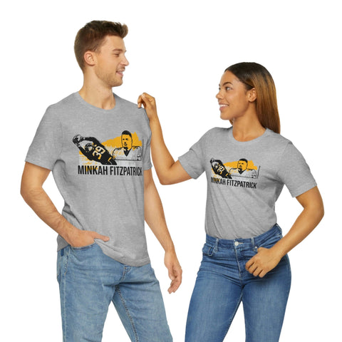 Minkah Fitzpatrick Pittsburgh Headliner Series T-Shirt Short Sleeve Tee T-Shirt Printify   