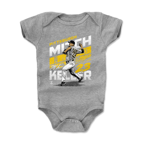 Mitch Keller Baby Bodysuit - Soft Cotton Baby Onesie | Digitally Printed Infant Wear Kids Baby Onesie - YinzerShop