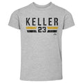 Mitch Keller T-Shirt - Kids Crewneck Cotton Short Sleeve Baseball Fan Tee Kids Toddler T-Shirt - YinzerShop