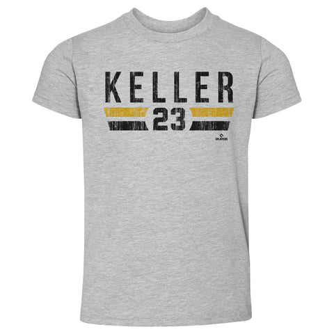 Mitch Keller T-Shirt - Kids Crewneck Cotton Short Sleeve Baseball Fan Tee Kids Toddler T-Shirt - YinzerShop