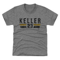 Mitch Keller T-Shirt – Kids Crewneck Short Sleeve Baseball Fan Tee With Soft Breathable Fabric Kids T-Shirt - YinzerShop