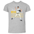 Mitch Keller T-Shirt - Kids Crewneck Tee | Soft Cotton Pittsburgh Sports Shirt Kids Toddler T-Shirt - YinzerShop