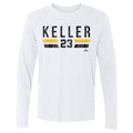 Mitch Keller T-Shirt - Pittsburgh Baseball Shirt | Crewneck Long Sleeve Cotton Tee Men's Long Sleeve T-Shirt - YinzerShop