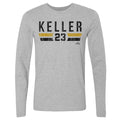 Mitch Keller T-Shirt - Pittsburgh Baseball Shirt | Crewneck Long Sleeve Cotton Tee Men's Long Sleeve T-Shirt - YinzerShop