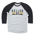 Mitch Keller T-Shirt – Pittsburgh Shirt | Raglan Sleeve Tee Baseball Style Men's Baseball T-Shirt - YinzerShop
