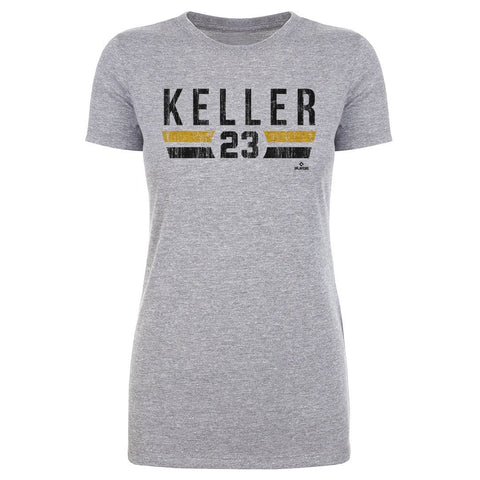 Mitch Keller T-Shirt - Slim Fit Cotton Crewneck Tee With Graphic Print Women's T-Shirt - YinzerShop